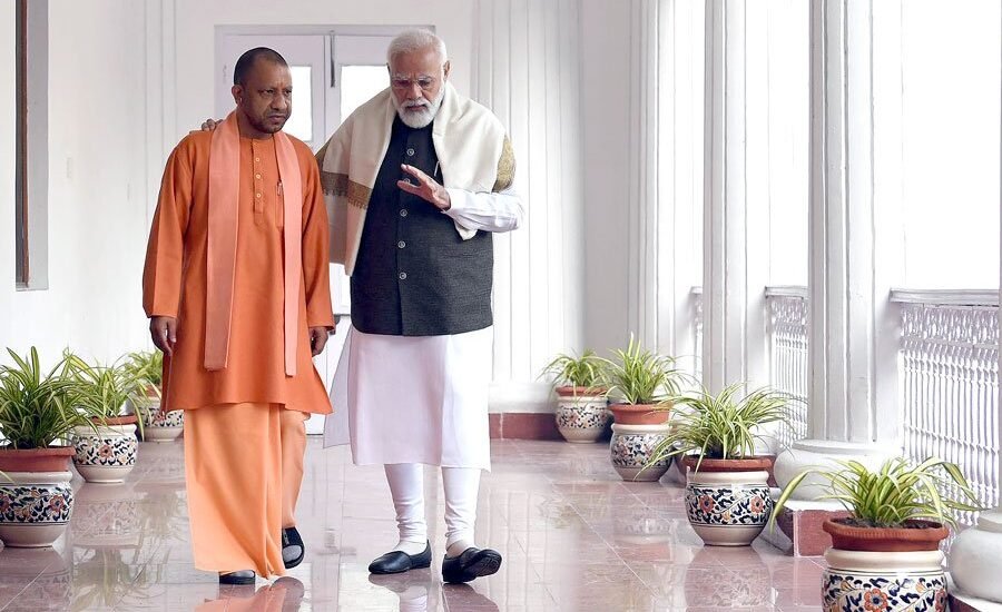 Narendra Modi ji and Yogi Aditya Nath ji