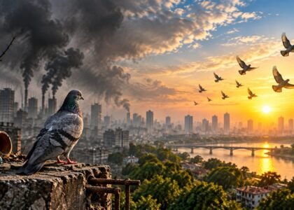 Kaho Kabootar poem on environmental crisis